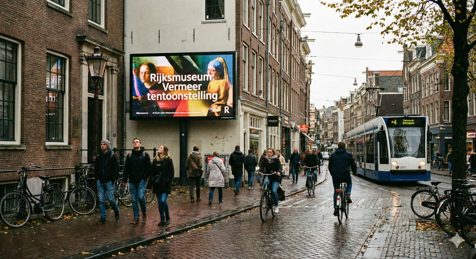 Outdoor LED scherm aan een gevel